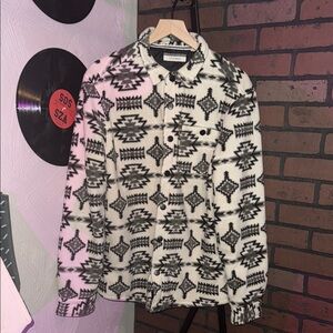 Black and White Patterned Jacket